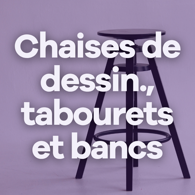 Image Chaises de dessin., tabourets et bancs
